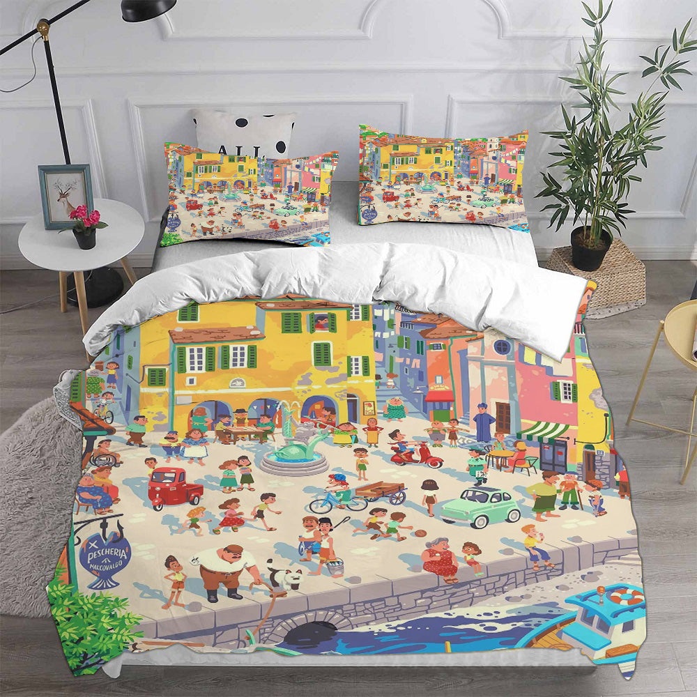 Luca Bedding Sets Gift For Wife, Husband, Besties