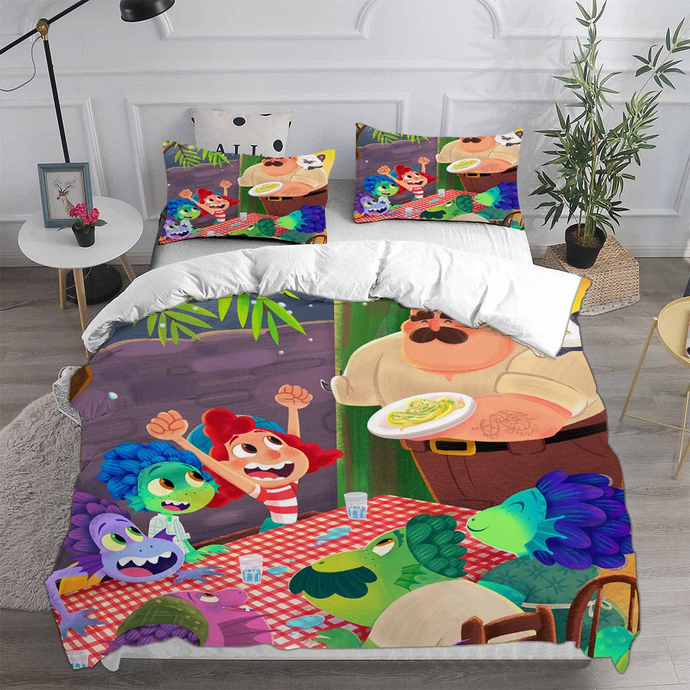 Luca Bedding Sets Gift For Christmas, Halloween, Black Friday