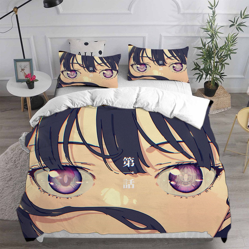 Lycoris Recoil Bedding Sets Duvet Cover, Flatsheet, Pillowcases For Every Bedroom