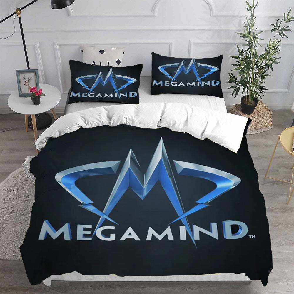 Megamind Bedding Sets Duvet Cover, Flatsheet, Pillowcase For Your Lover