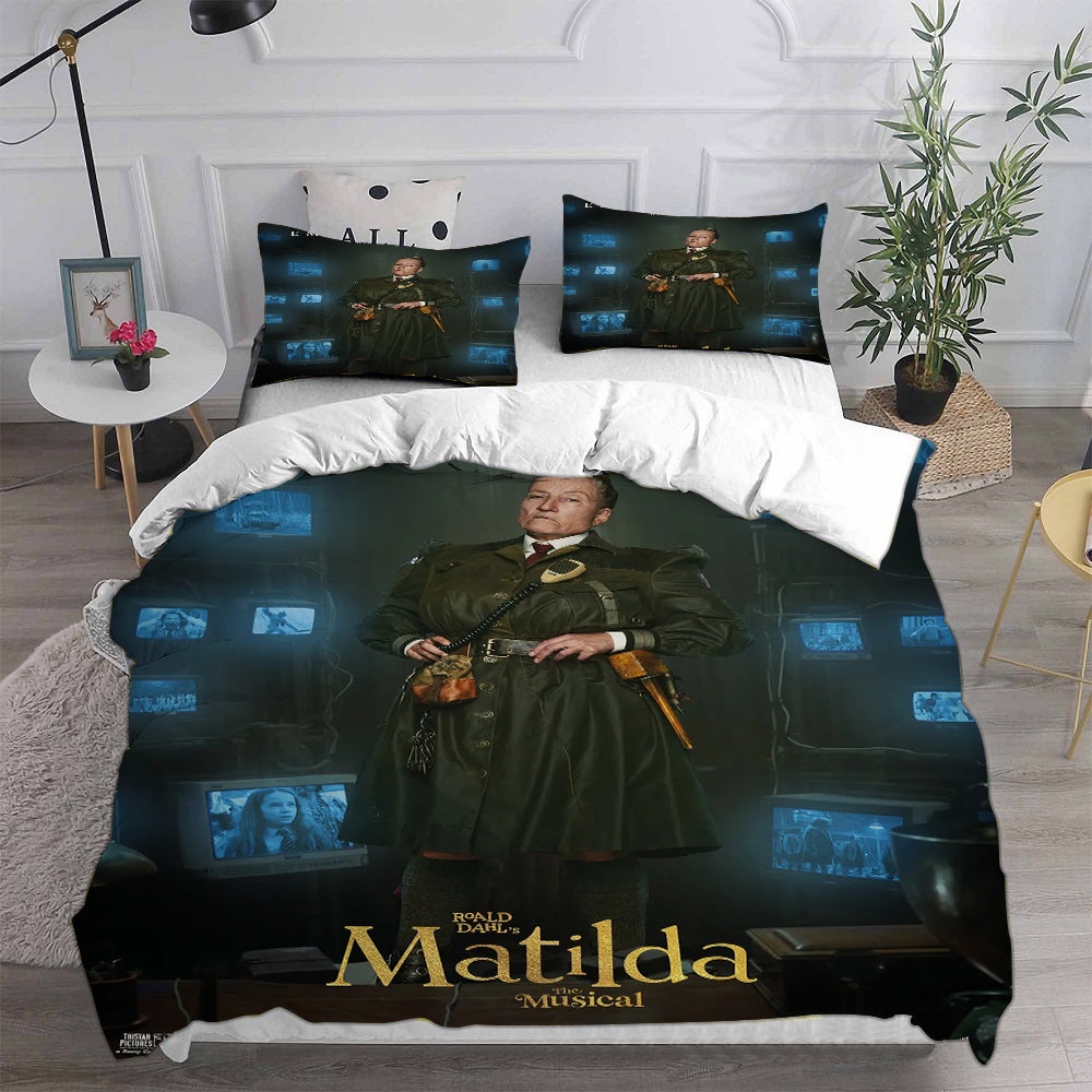Matilda the Musical Bedding Sets Gifts For Family Members On Christmas, Black Friday
