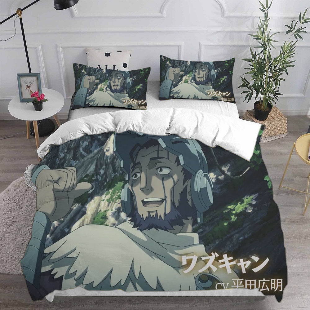 Made In Abyss Bedding Sets Gift For Fathers Day, Halloween, Christmas