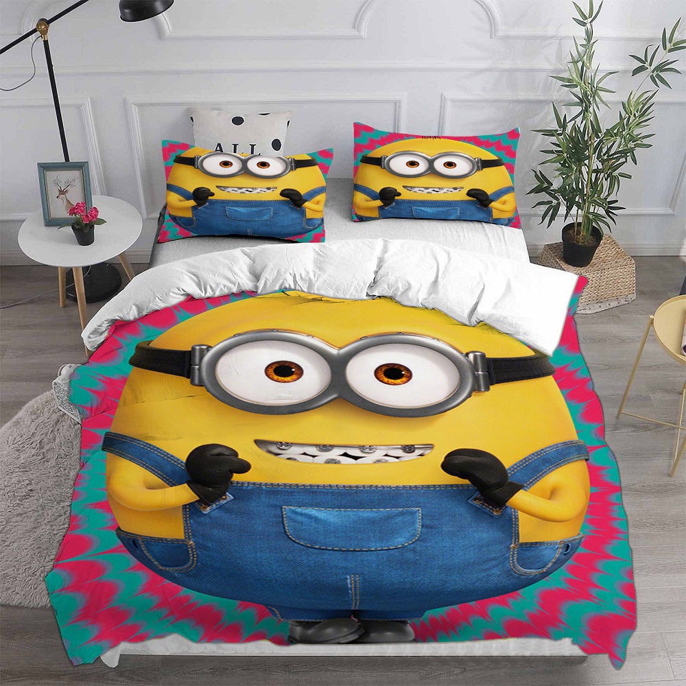Minions 2 The Rise Of Gru Bedding Sets Duvet Cover, Flatsheet, Pillowcases For Every Bedroom