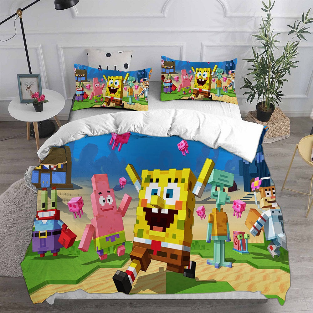 Minecraft Bedding Sets Duvet Cover, Flatsheet, Pillowcases For Every Bedroom