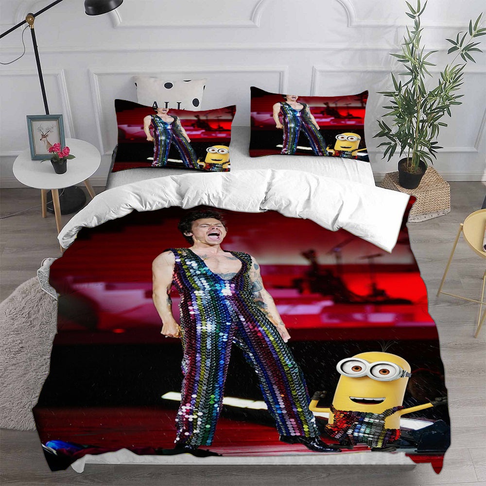 Minions 2 The Rise Of Gru Bedding Sets Gift For Christmas, Halloween, Black Friday