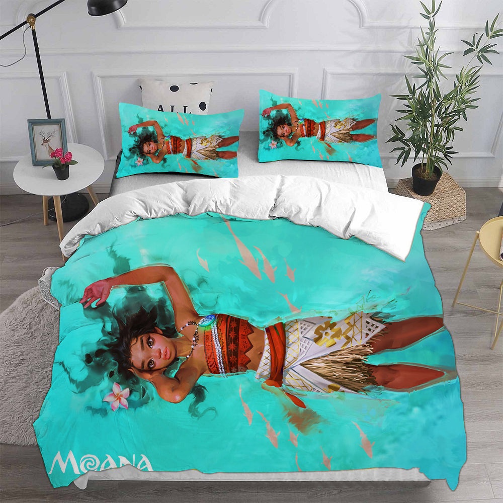 Moana Bedding Sets Gift For Wife, Husband, Besties