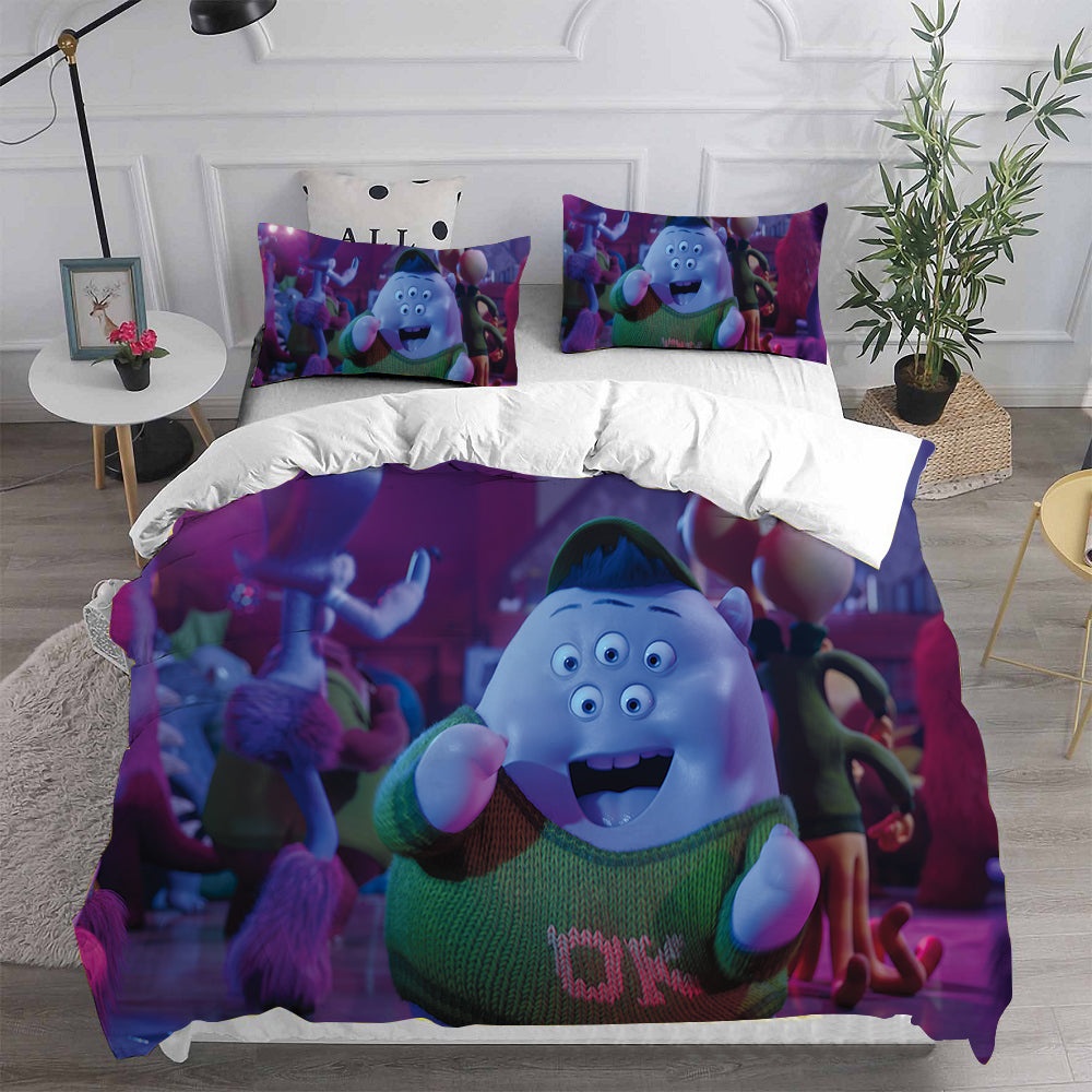 Monsters University Bedding Sets Gift For Christmas, Halloween, Black Friday