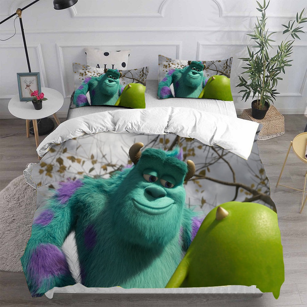 Monsters University Bedding Sets Gift For Wife, Husband, Besties