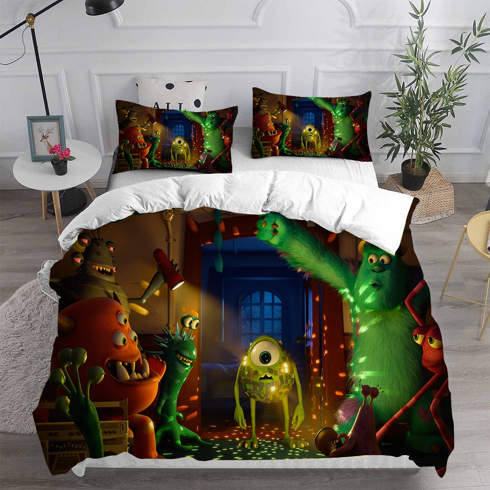 Monsters University Bedding Sets Gifts For Family Members On Christmas, Black Friday