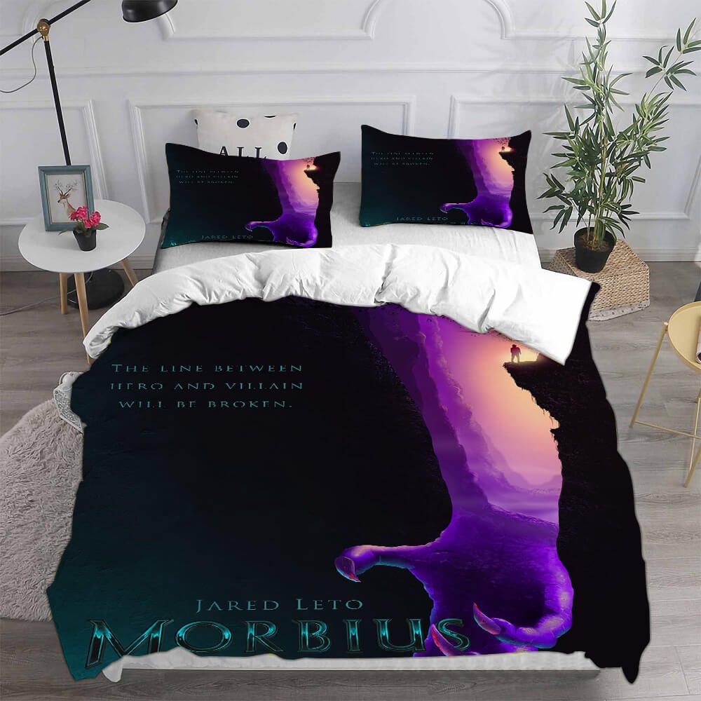 Morbius Bedding Sets Gift For Christmas, Halloween, Black Friday
