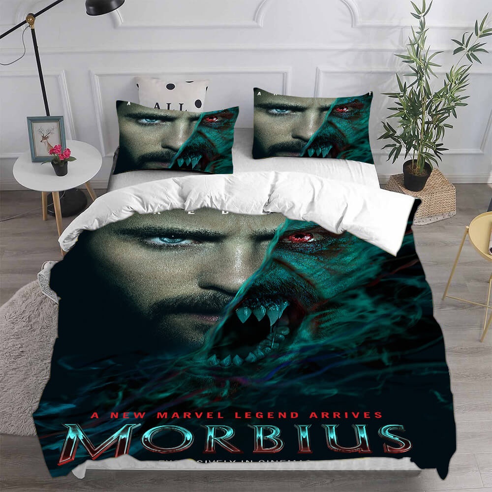 Morbius Bedding Sets Duvet Cover, Flatsheet, Pillowcase For Your Lover