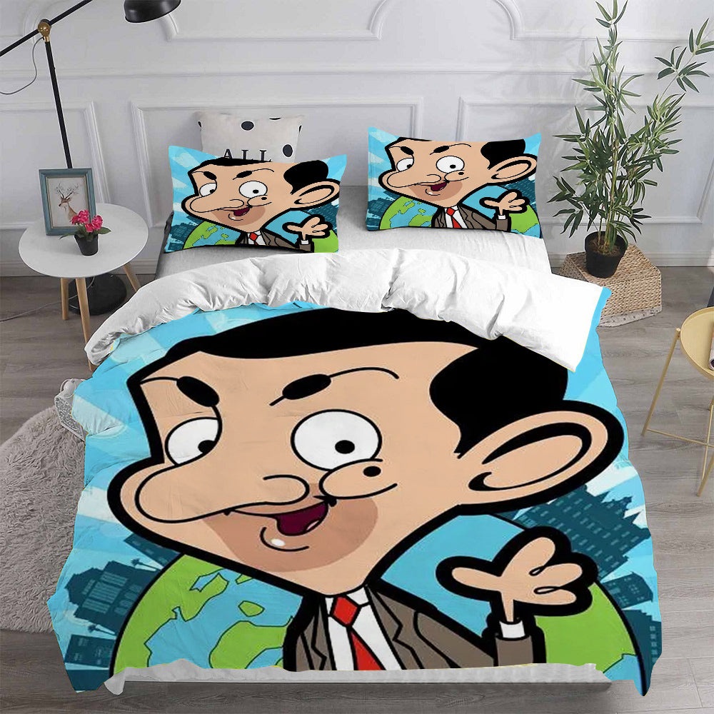 Mr. Bean: The Animated Series Bedding Sets Duvet Cover, Flatsheet, Pillowcases For Every Bedroom