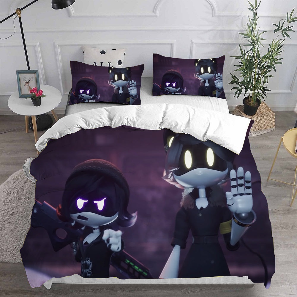Murder Drones Bedding Sets Gift For Birthday, Halloween, Christmas, Thanksgiving