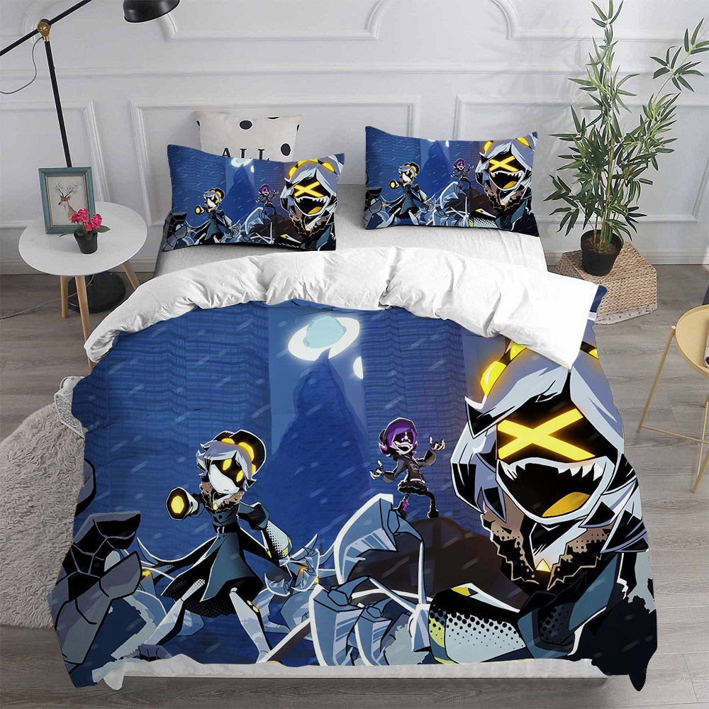 Murder Drones Bedding Sets Duvet Cover, Flatsheet, Pillowcases For Every Bedroom