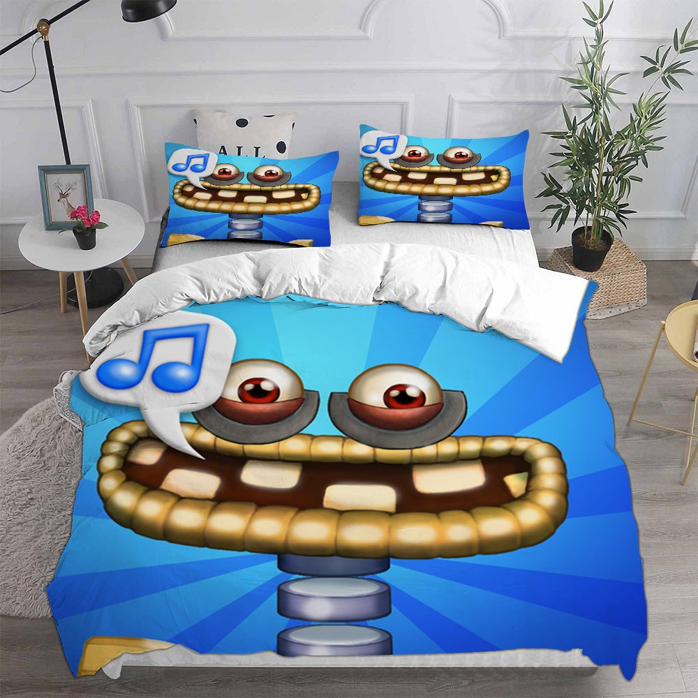 My Singing Monsters Decorative Bedding Sets For Fan, Halloween, Christmas, Thanksgiving