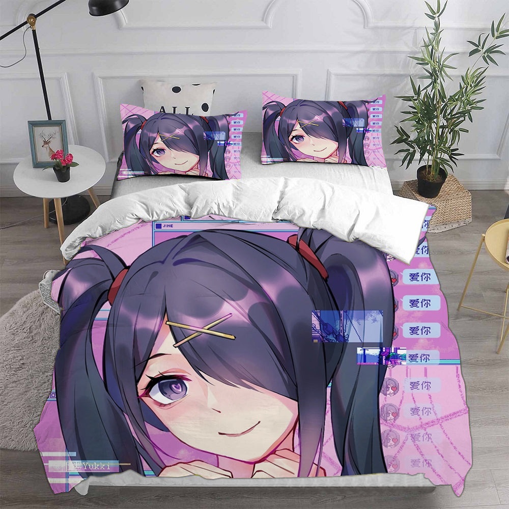 Needy Girl Overdose 1 Decorative Bedding Sets For Fan, Halloween, Christmas, Thanksgiving