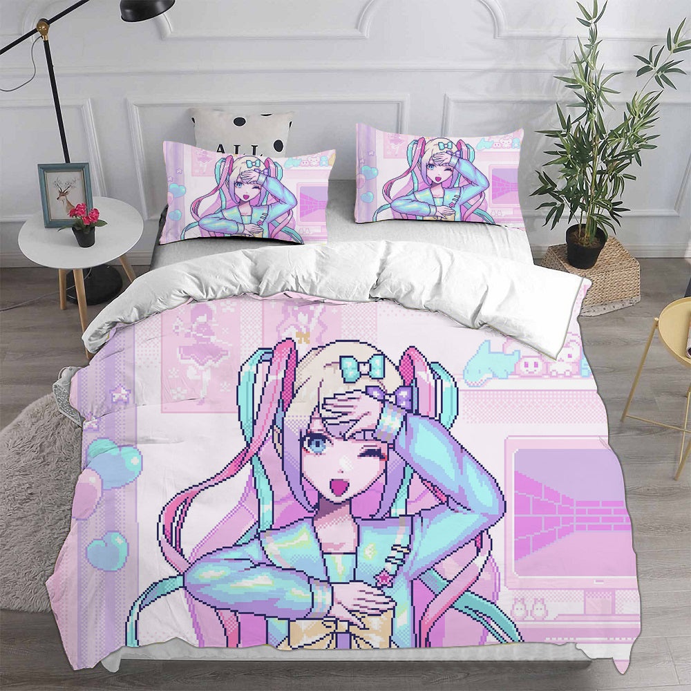 Needy Girl Overdose 2 Bedding Sets Gifts For Family Members On Christmas, Black Friday