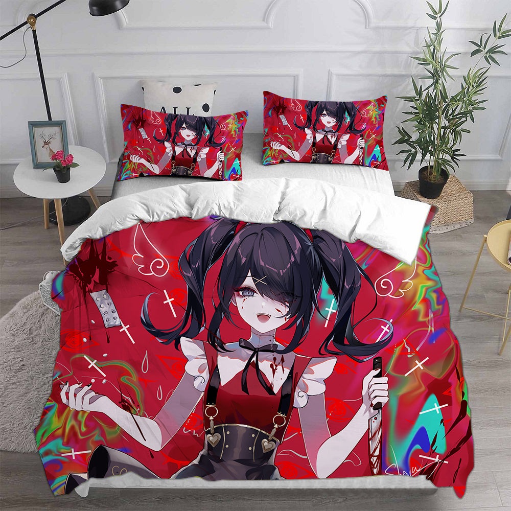 Needy Girl Overdose 2 Bedding Sets Gift For Birthday, Halloween, Christmas, Thanksgiving