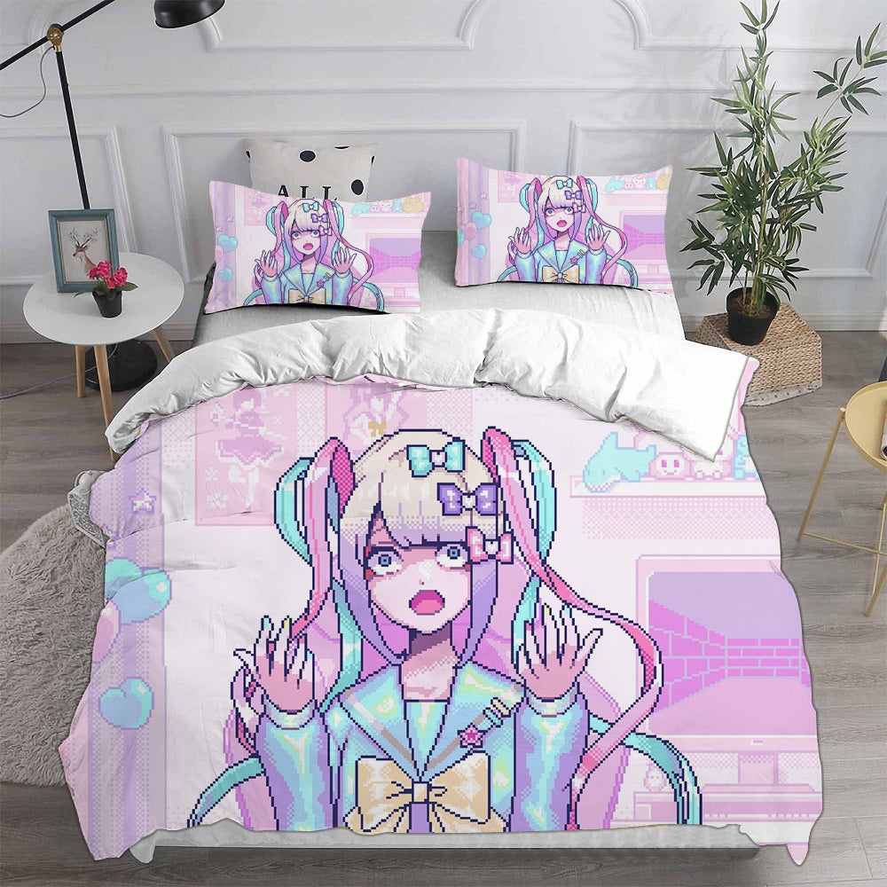 Needy Girl Overdose 2 Bedding Sets Gift For Halloween, Thanksgiving, Christmas