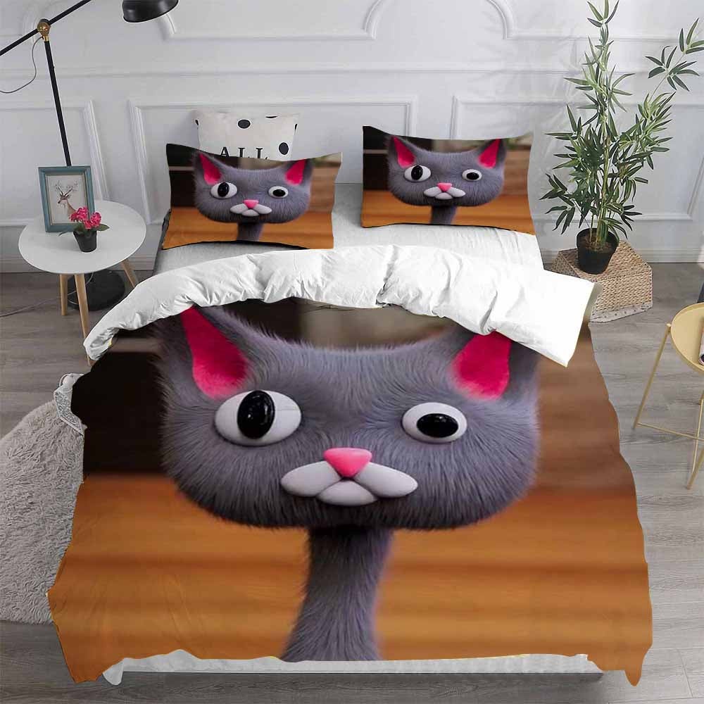 Noodle and Bun Bedding Sets Duvet Cover, Flatsheet, Pillowcase For Your Lover