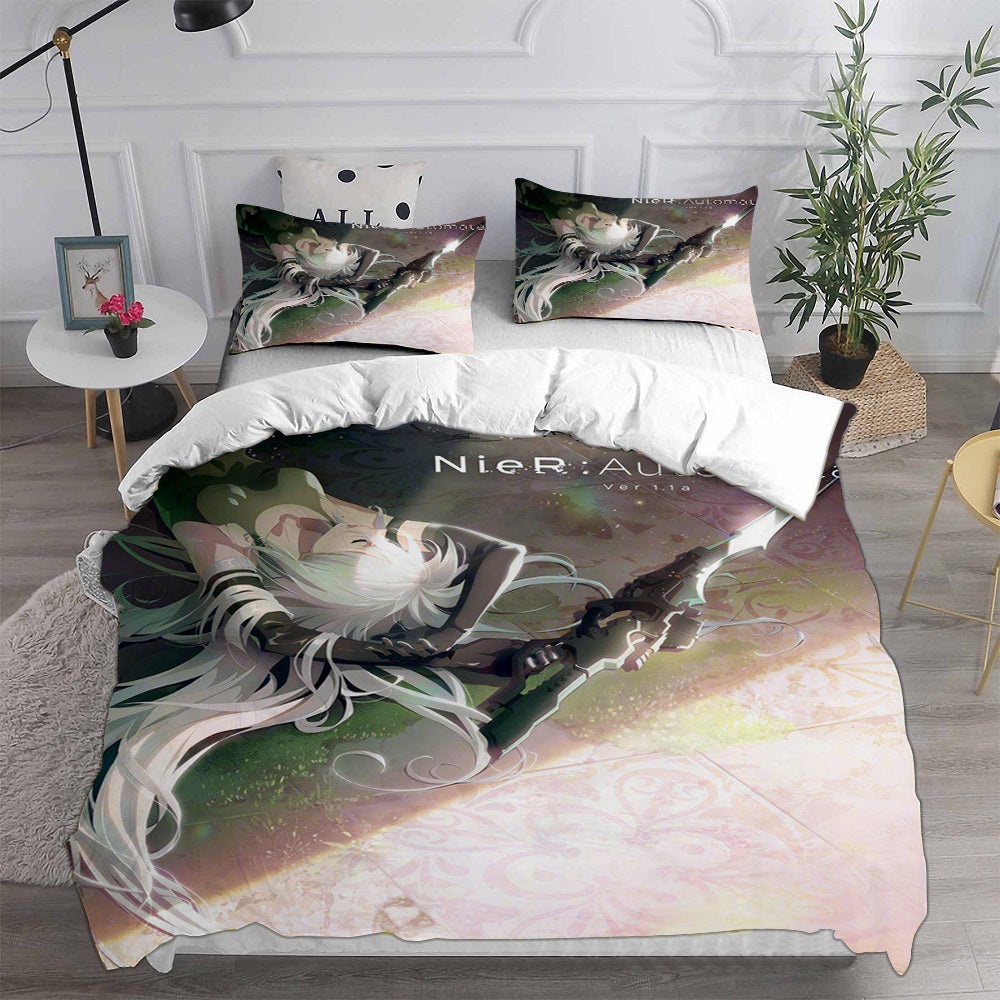 NieR Automata Bedding Sets Gift For Wife, Husband, Besties