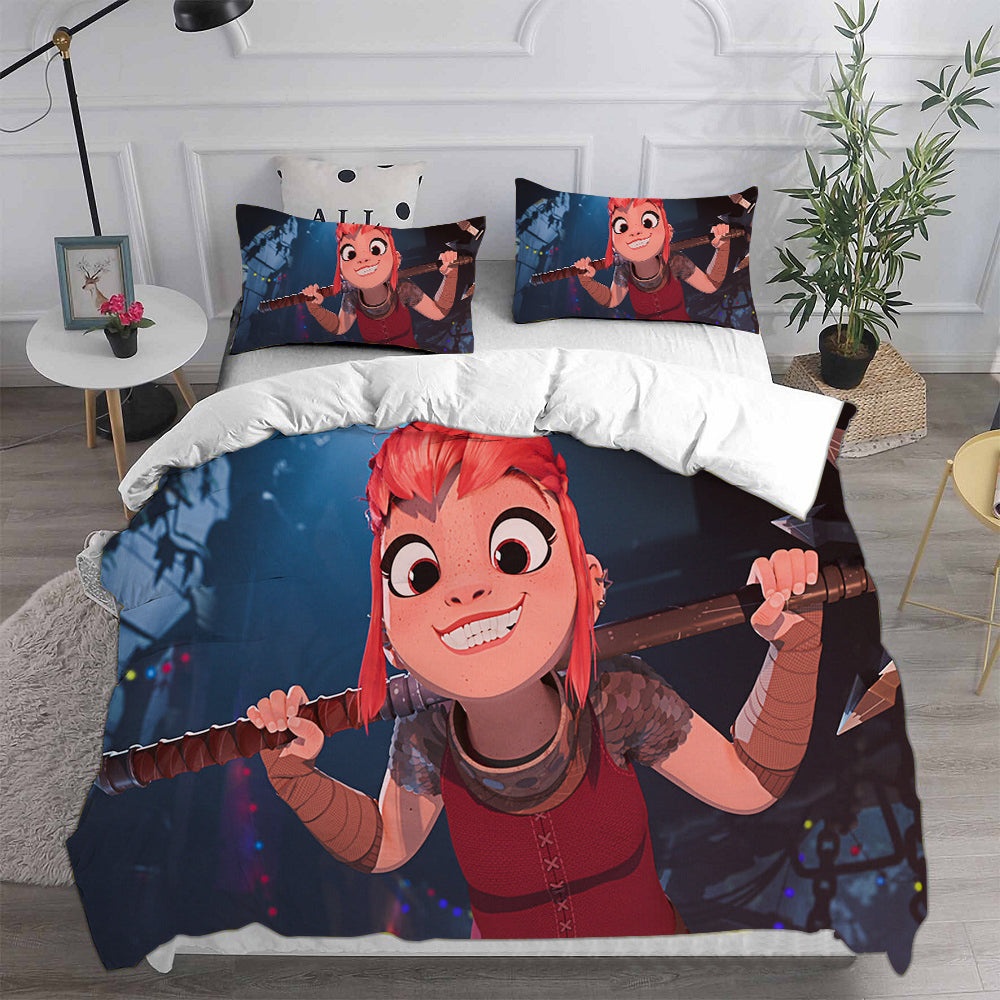 Nimona Bedding Sets Gift For Christmas, Birthday, Thanksgiving