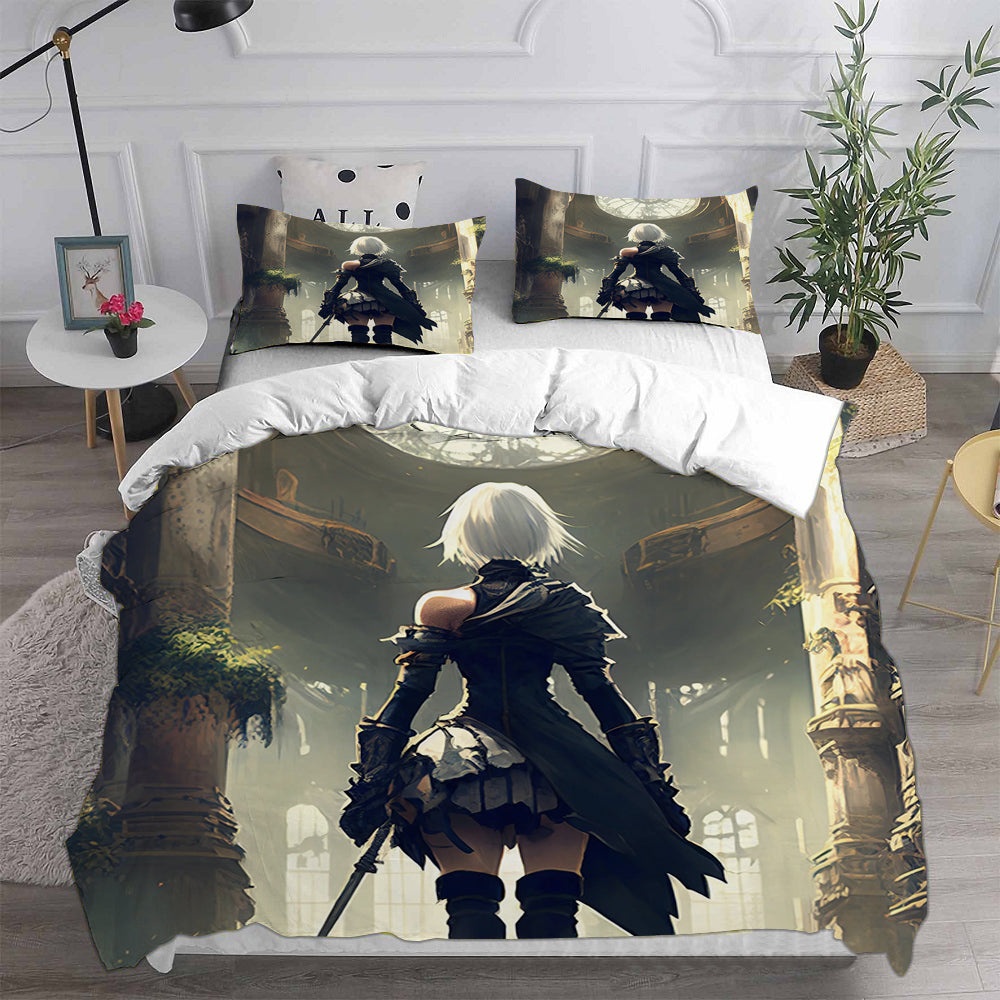 NieR Automata Bedding Sets Gifts For Family Members On Christmas, Black Friday