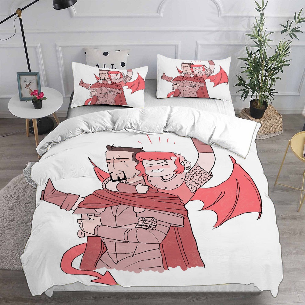 Nimona Bedding Sets Gift For Halloween, Thanksgiving, Christmas