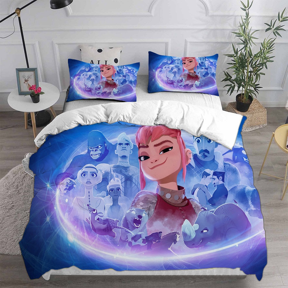 Nimona Bedding Sets Gift For Birthday, Halloween, Christmas, Thanksgiving