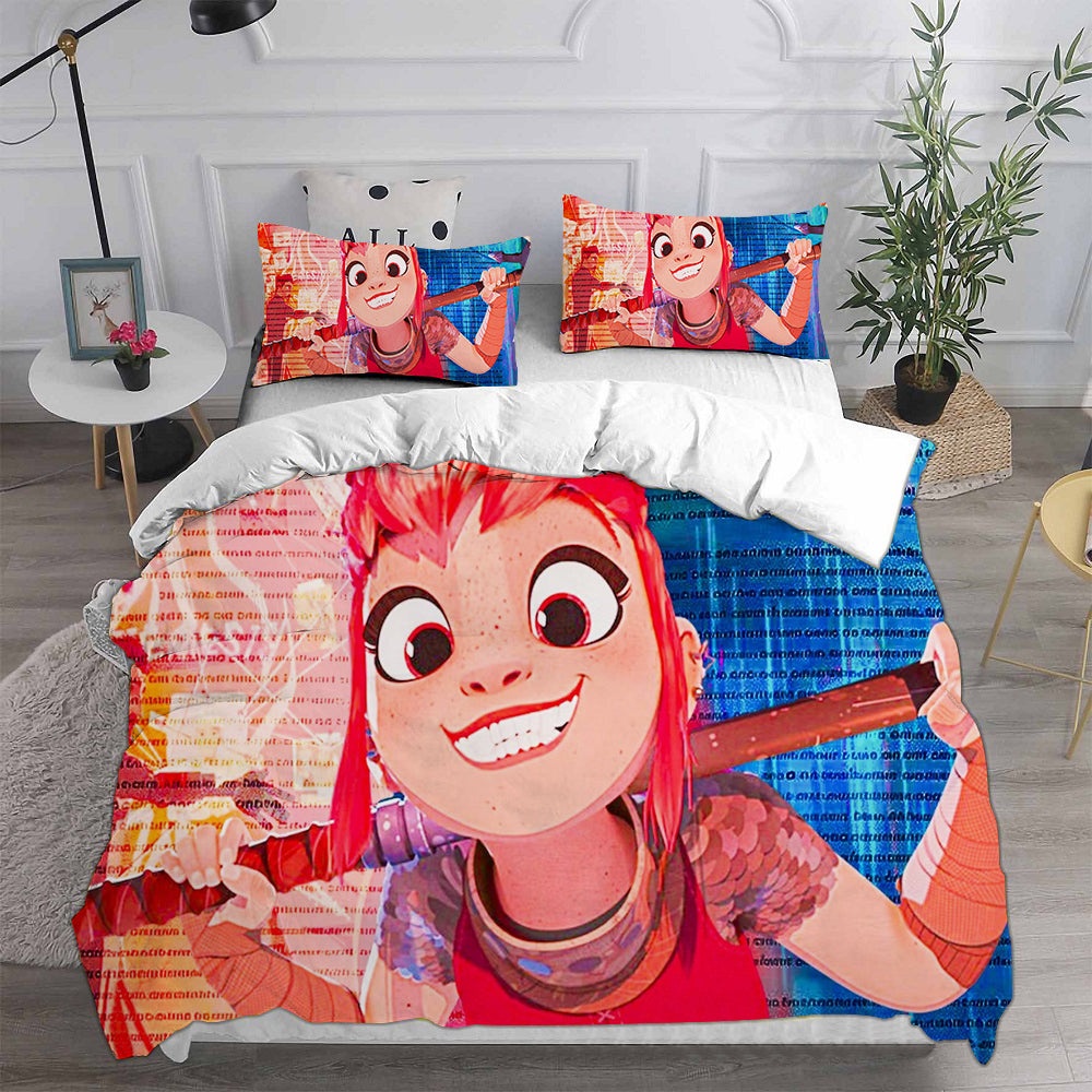 Nimona Bedding Sets Gift For Christmas, Halloween, Black Friday