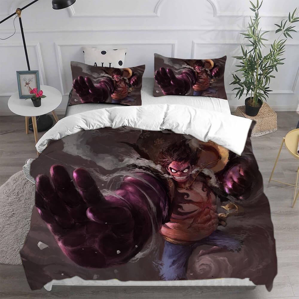 ONE PIECE Bedding Sets Gift For Halloween, Thanksgiving, Christmas