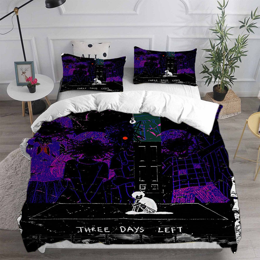 Omori Bedding Sets Gift For Fathers Day, Halloween, Christmas