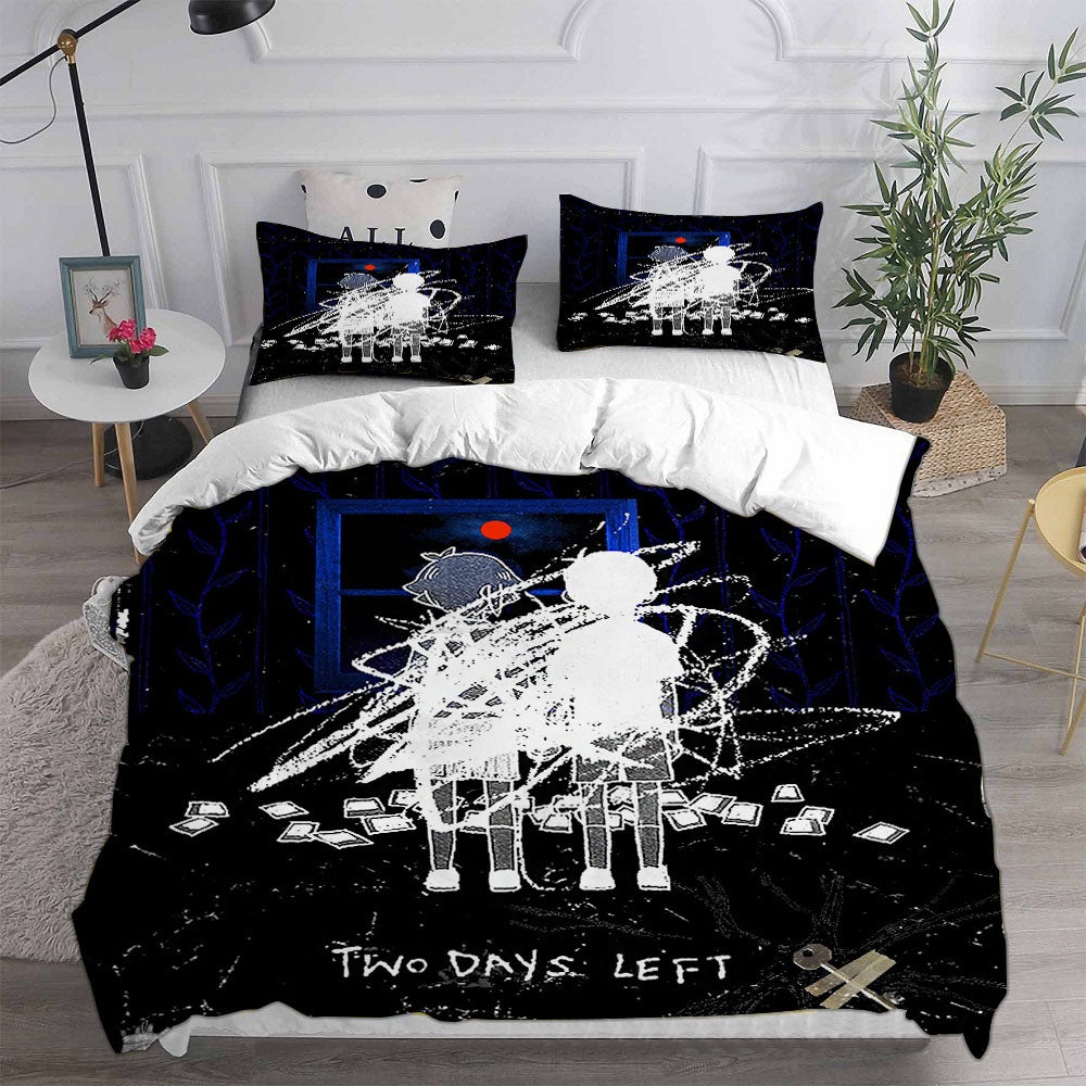 Omori Bedding Sets Gift For Christmas, Halloween, Black Friday