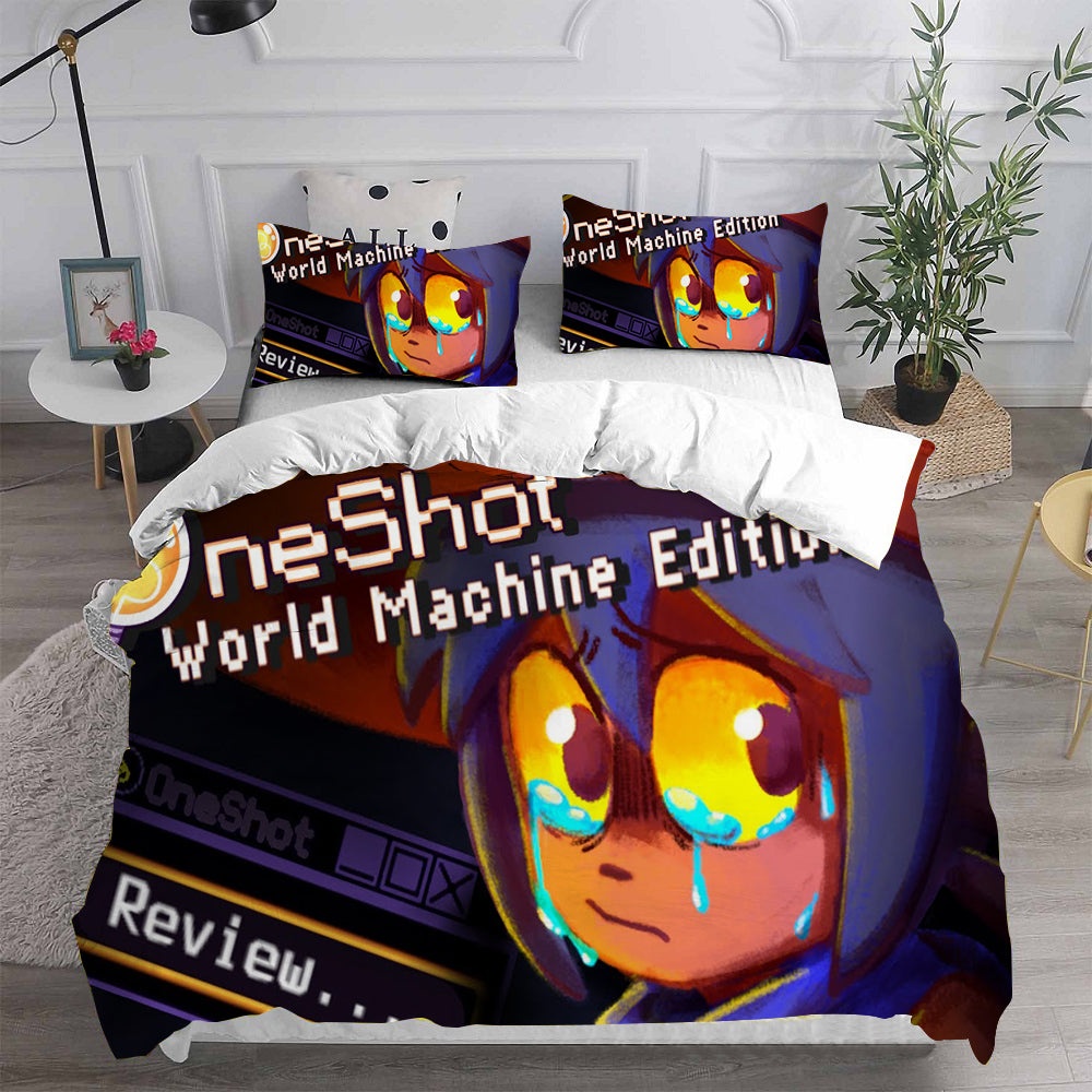 OneShot Bedding Sets Duvet Cover, Flatsheet, Pillowcases Perfect Gift For Fans