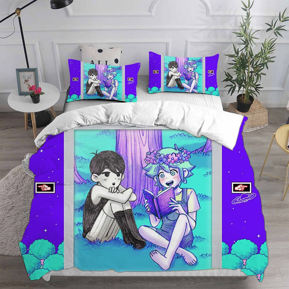 Omori Bedding Sets Gift For Wife, Husband, Besties