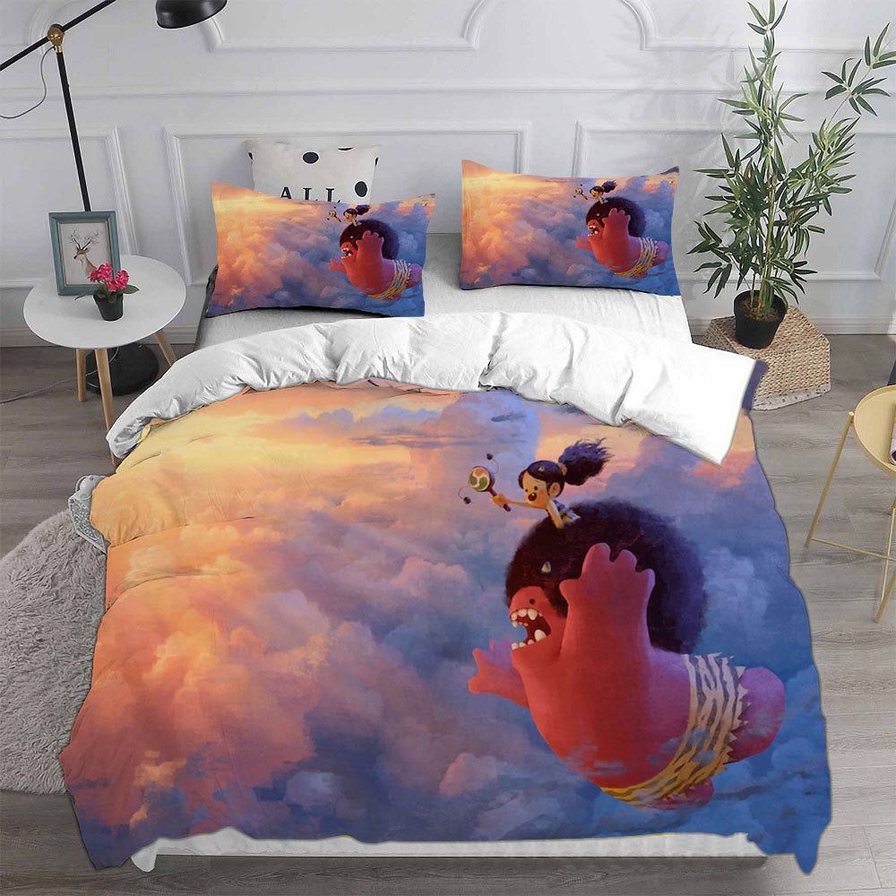 Oni: Thunder Gods Tale Bedding Sets Gift For Halloween, Thanksgiving, Christmas