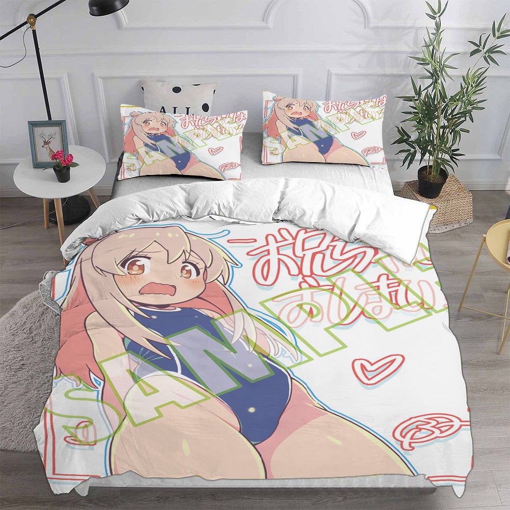 Onimai: Im Now Your Sister! Bedding Sets Duvet Cover, Flatsheet, Pillowcases For Every Bedroom