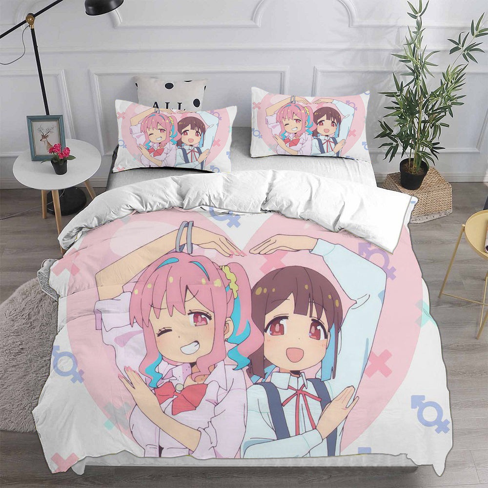 Onimai: Im Now Your Sister! Bedding Sets Gift For Fathers Day, Halloween, Christmas