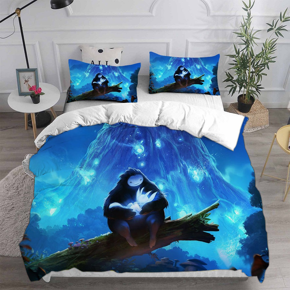 Ori and the Blind Forest Bedding Sets Gift For Halloween, Thanksgiving, Christmas