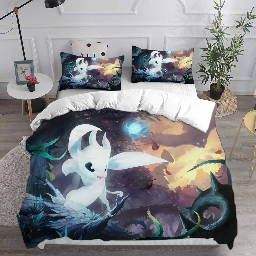Ori and the Blind Forest Bedding Sets Gift For Christmas, Halloween, Black Friday