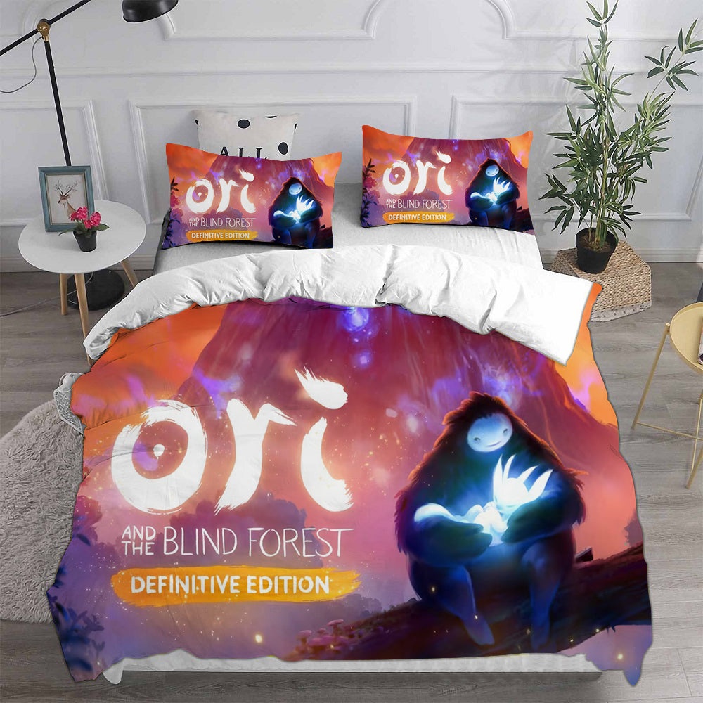 Ori and the Blind Forest Bedding Sets Gift For Birthday, Halloween, Christmas, Thanksgiving