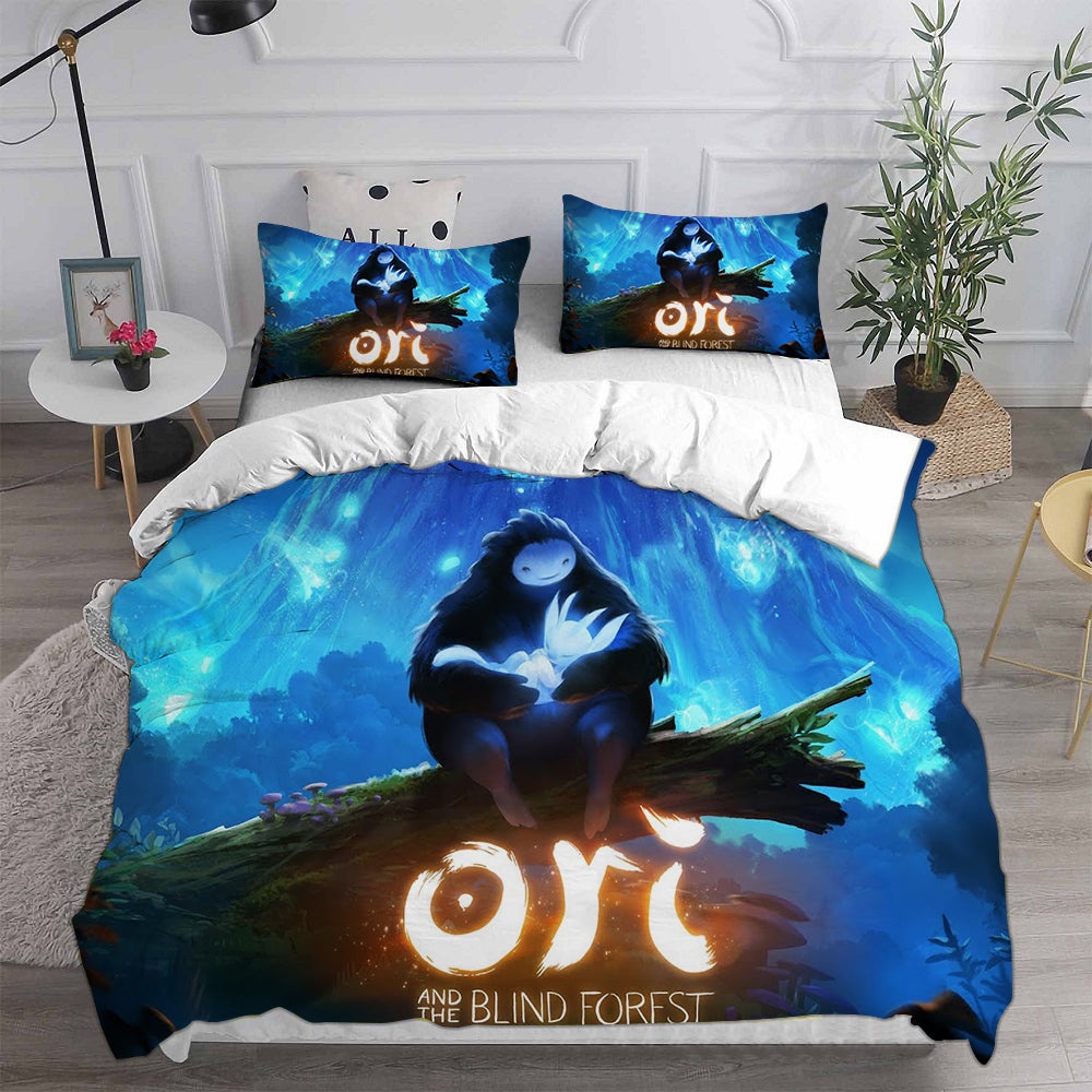 Ori and the Blind Forest Bedding Sets Duvet Cover, Flatsheet, Pillowcases Perfect Gift For Fans