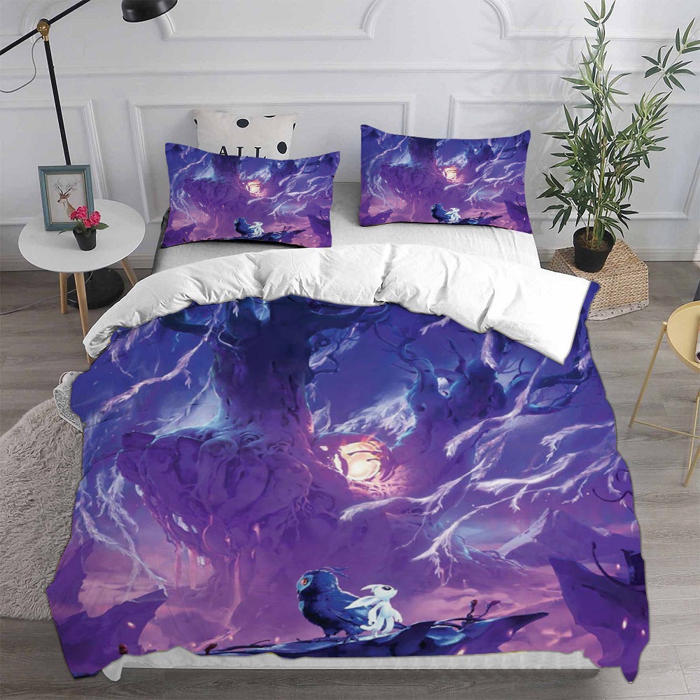 Ori and the Blind Forest Bedding Sets Gift For Christmas, Thanksgiving, Halloween