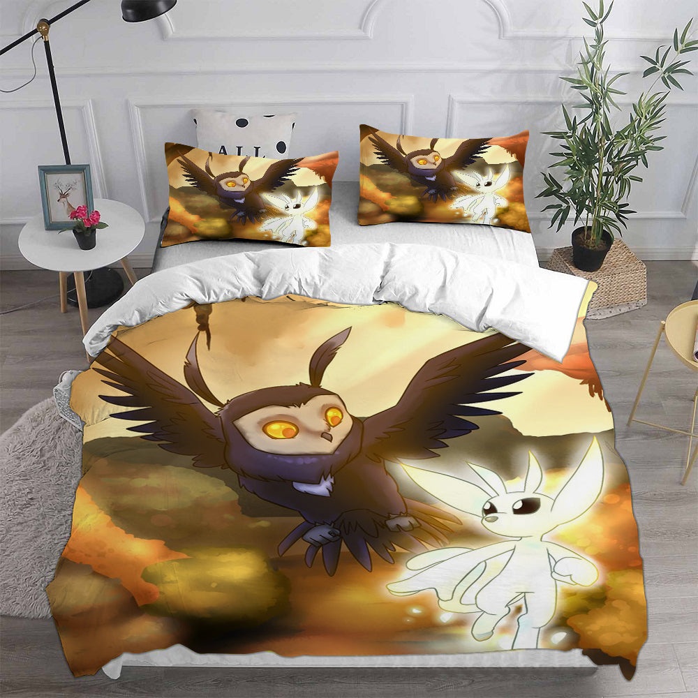 Ori and the Blind Forest Bedding Sets Gifts For Family Members On Christmas, Black Friday