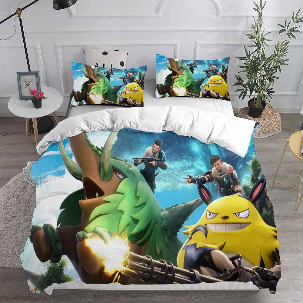 Palworld Bedding Sets Duvet Cover, Flatsheet, Pillowcases Perfect Gift For Fans