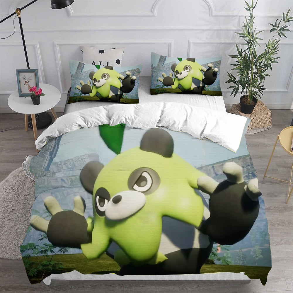 Palworld Decorative Bedding Sets For Fan, Halloween, Christmas, Thanksgiving