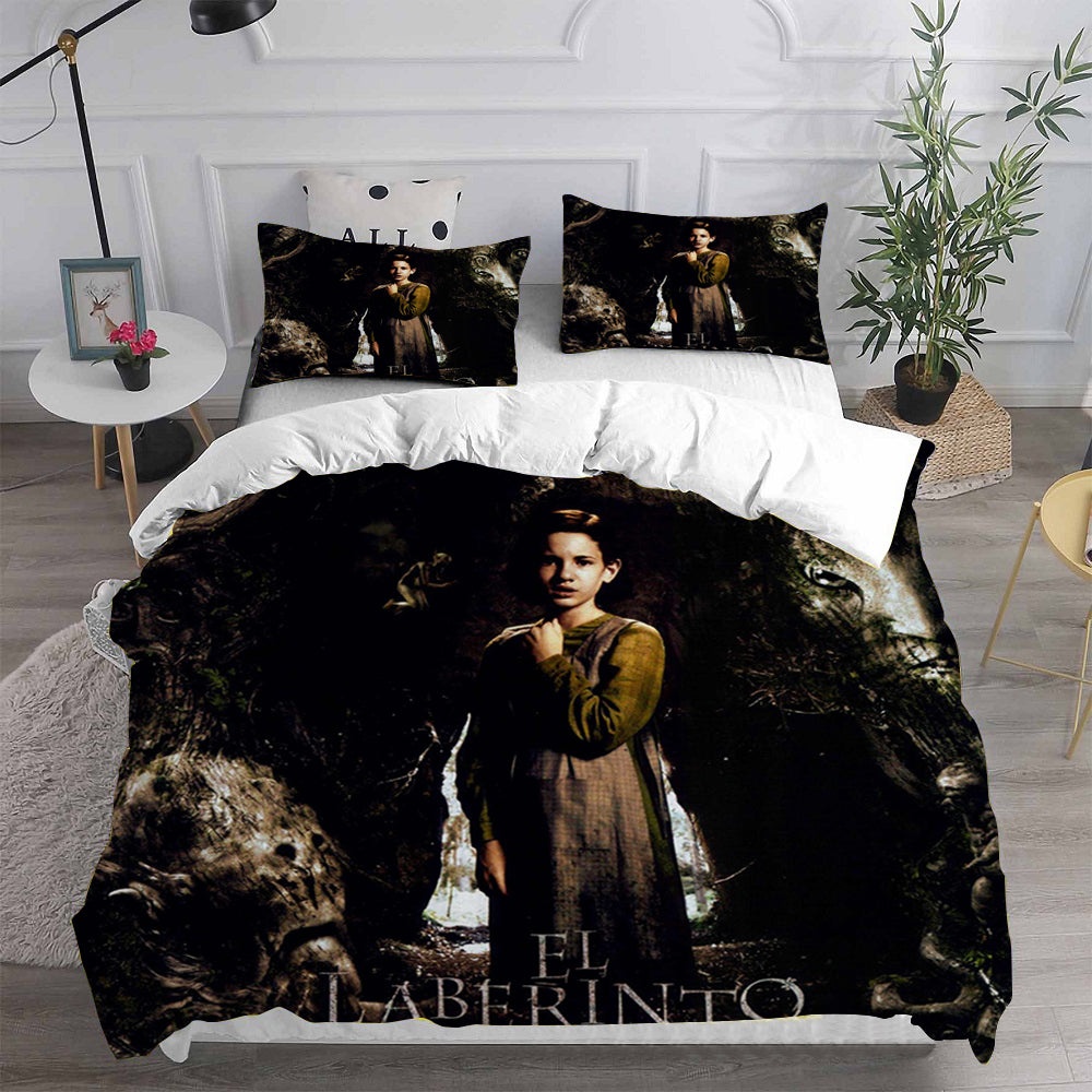 Pans Labyrinth Bedding Sets Duvet Cover, Flatsheet, Pillowcases Perfect Gift For Fans