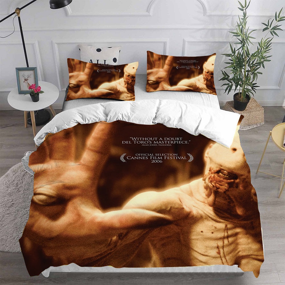 Pans Labyrinth Decorative Bedding Sets For Fan, Halloween, Christmas, Thanksgiving