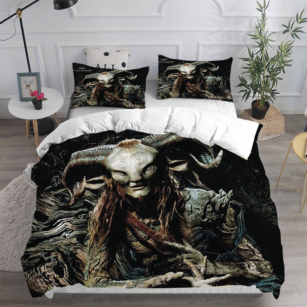 Pans Labyrinth Bedding Sets Gift For Fathers Day, Halloween, Christmas