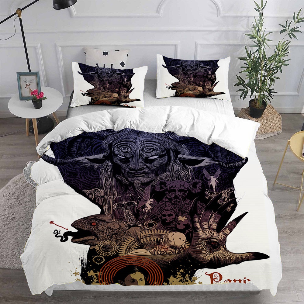 Pans Labyrinth Bedding Sets Gift For Halloween, Thanksgiving, Christmas